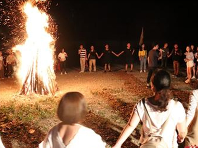 夏季篝火晚会活动交流